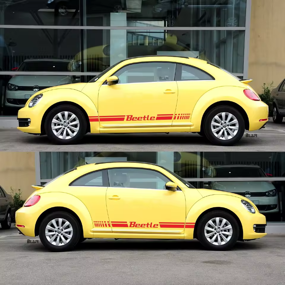 Beetle R-Line Hood Decal
