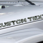 Custom Letters Your Text Sticker Decal Camouflage Colors Compatible with Jeep Rubicon Gladiator or Any Other Vehicle Truck or Flat Surface Brand: KAV GRAFX