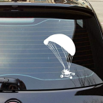 2 x PPG Paramotor Powered Paraglider Vinyl Decal Sticker Trike