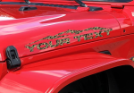 Custom Letters and Mountain Your Text Sticker Decal Camouflage Colors Compatible with Jeep Rubicon Gladiator or Any Other Vehicle Truck or Flat Surface