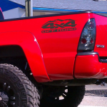 4X4 Off Road Mountain Sticker Decal for Any Vehicle or Flat Surface