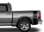 Rear Bed Vinyl Decals RAM Muscle Folded arms - Image 2