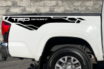 Decal Sticker for pickup TRD Sport Tacoma 3rd generation Toyota truck PAIR set of 2