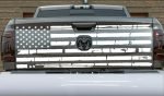 Tailgate Distressed American Flag decal for Pickup Trucks Usa